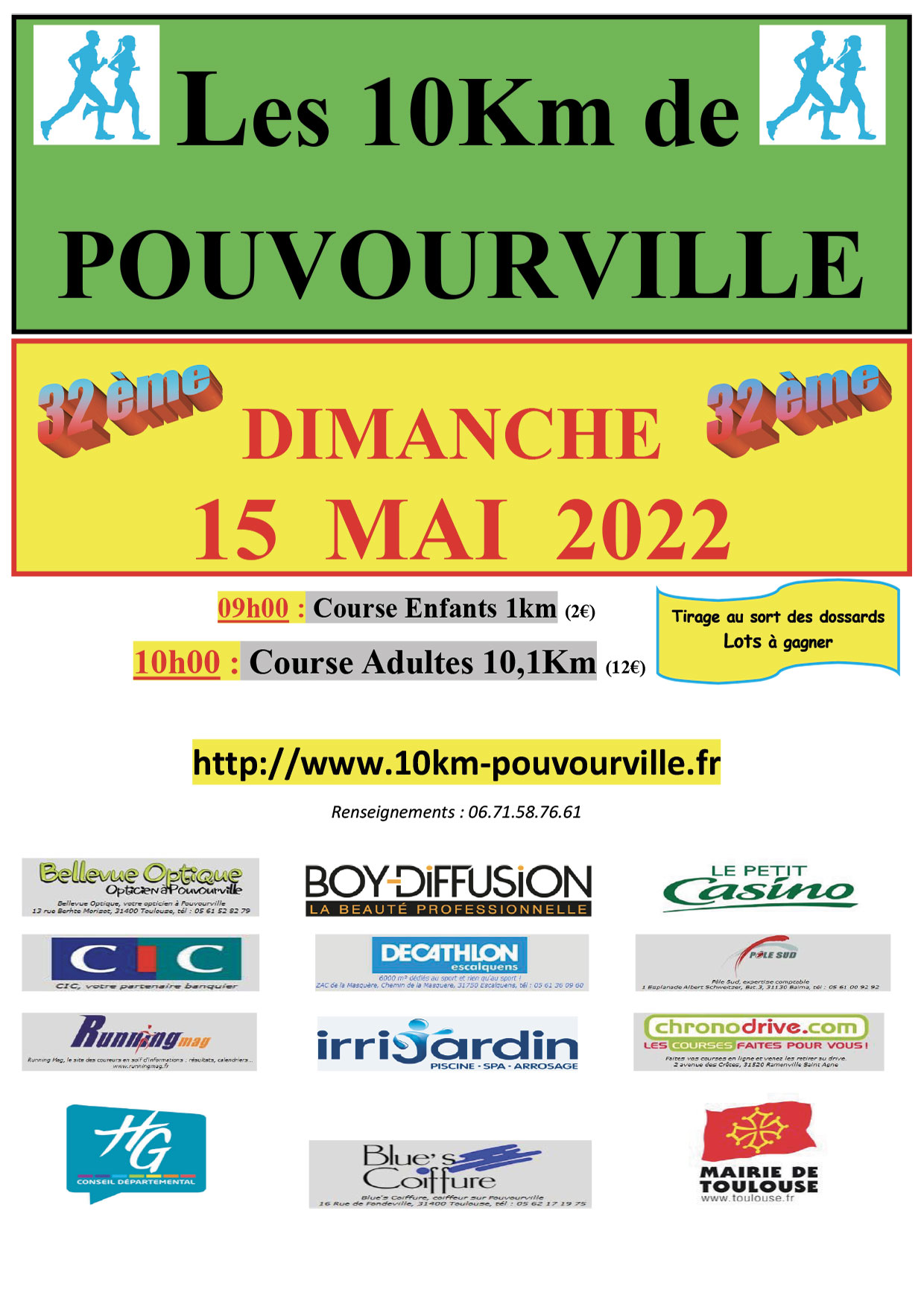 10 km de Pouvourville