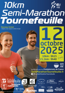 10 km et semi de Tournefeuille @ Stade de Quéfets