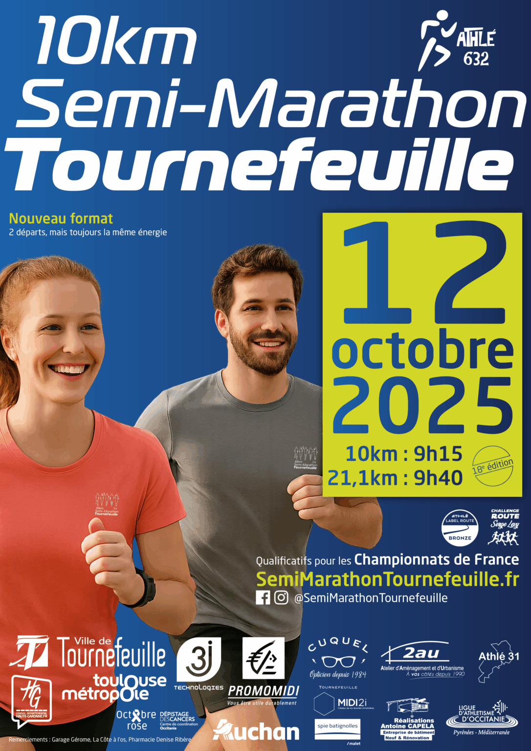 10 km et semi de Tournefeuille
