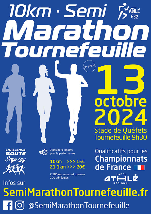 10 km et semi de Tournefeuille