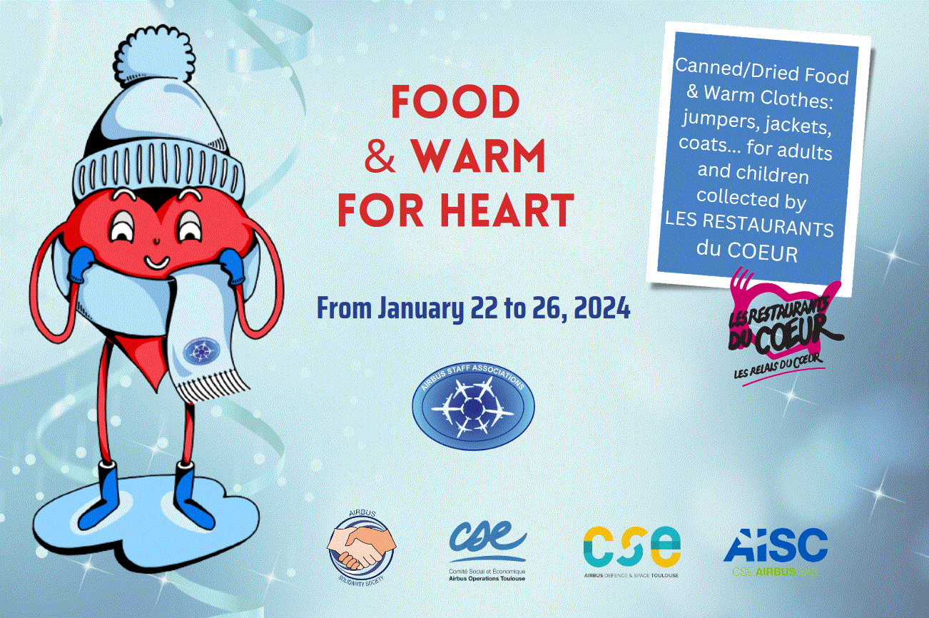 Read more about the article FOOD & WARM FOR HEART – du 22 au 26 janvier 2024