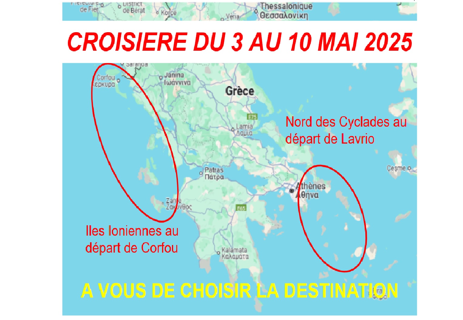 YACHTING SOCIETY - Section Voile : Profitez d'une superbe croisière dans les Iles Grecques