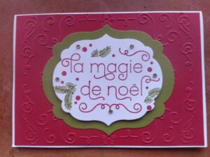 Lire la suite à propos de l’article Cultural Society : Atelier Carterie de Noël, Vendredi 15 novembre